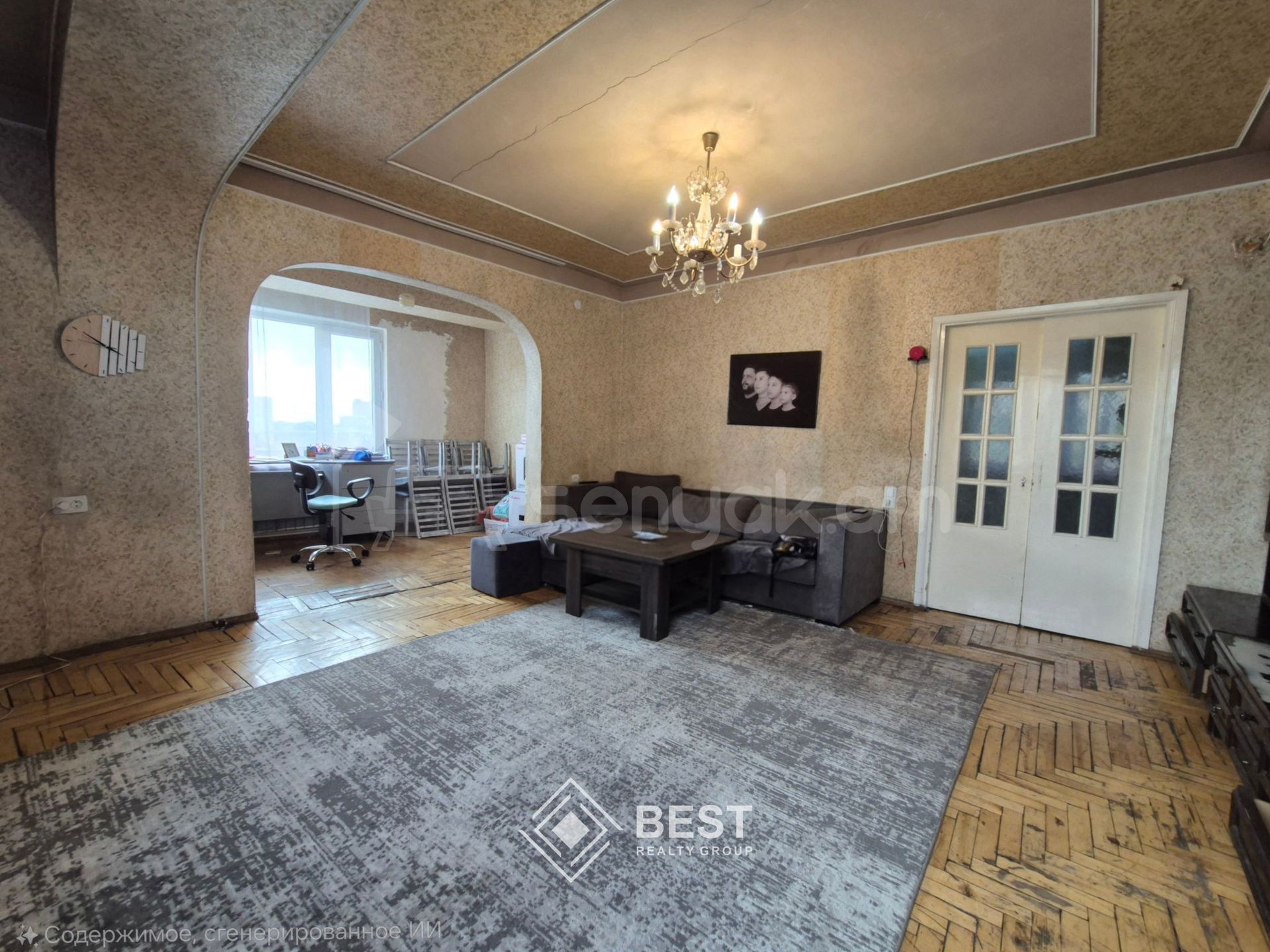 3 Սենյականոց Բնակարան, 82քմ, 9/19 հարկ, Կոսմետիկ Վերանորոգված