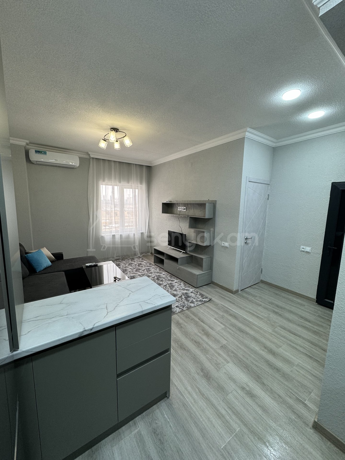 2 Սենյականոց Բնակարան Նորակառույցում, 40քմ, 6/7 հարկ, Դիզայներական Վերանորոգված