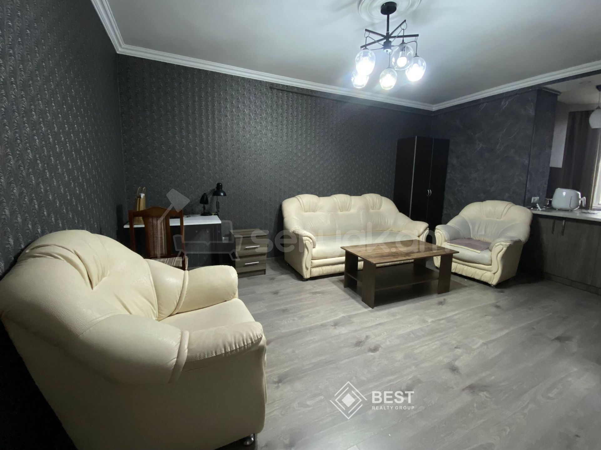 3 Սենյականոց Բնակարան Նորակառույցում, 65քմ, 12/12 հարկ, Կապիտալ Վերանորոգված, Կահավորված