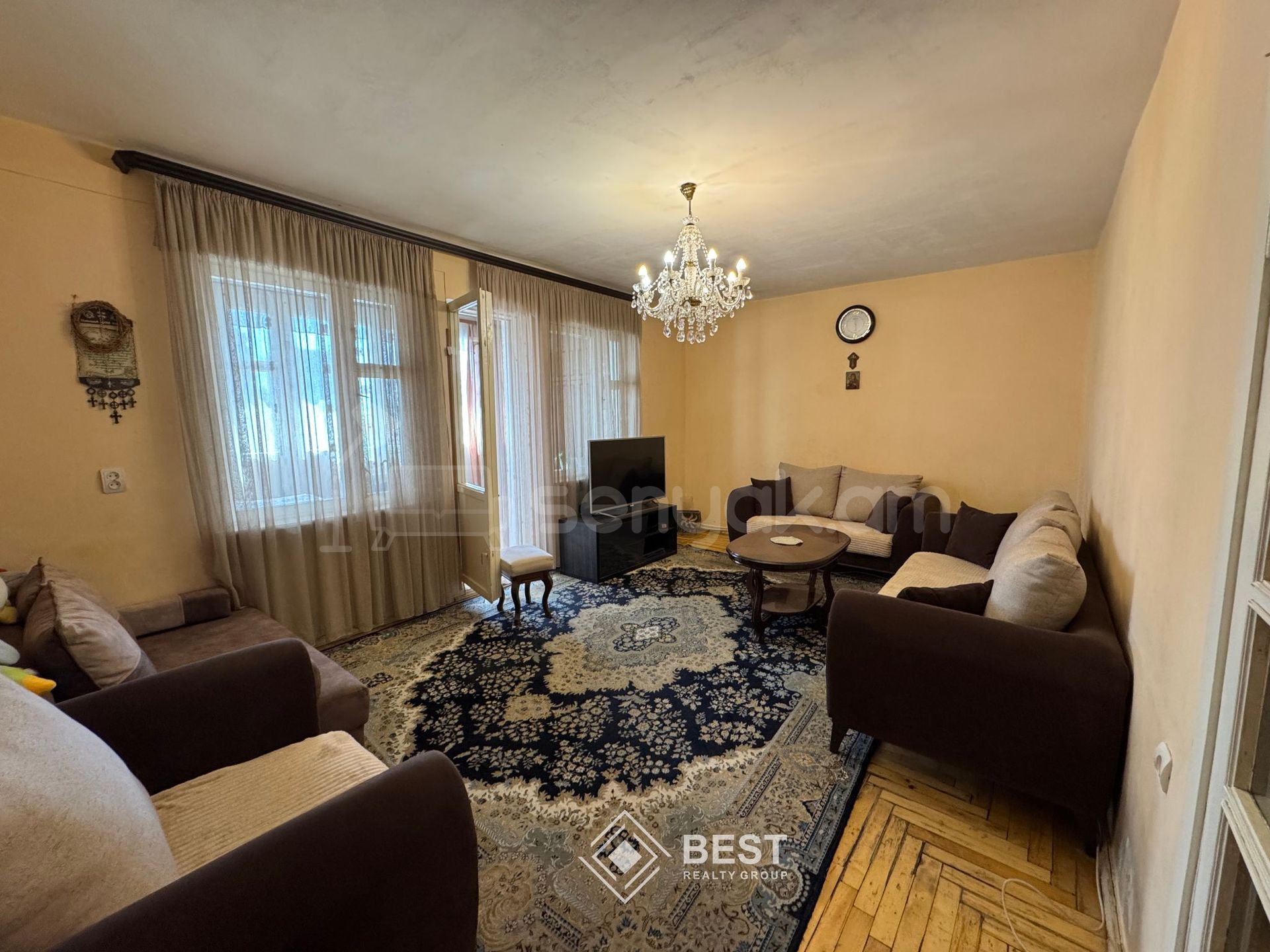 3 Սենյականոց Բնակարան, 96քմ, 5/9 հարկ, Կոսմետիկ Վերանորոգված