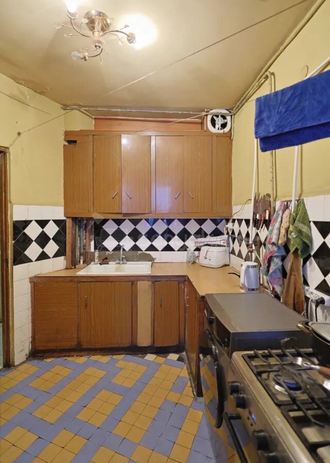 3 Սենյականոց Բնակարան, 87քմ, 2/12 հարկ, Նորմալ Վիճակում