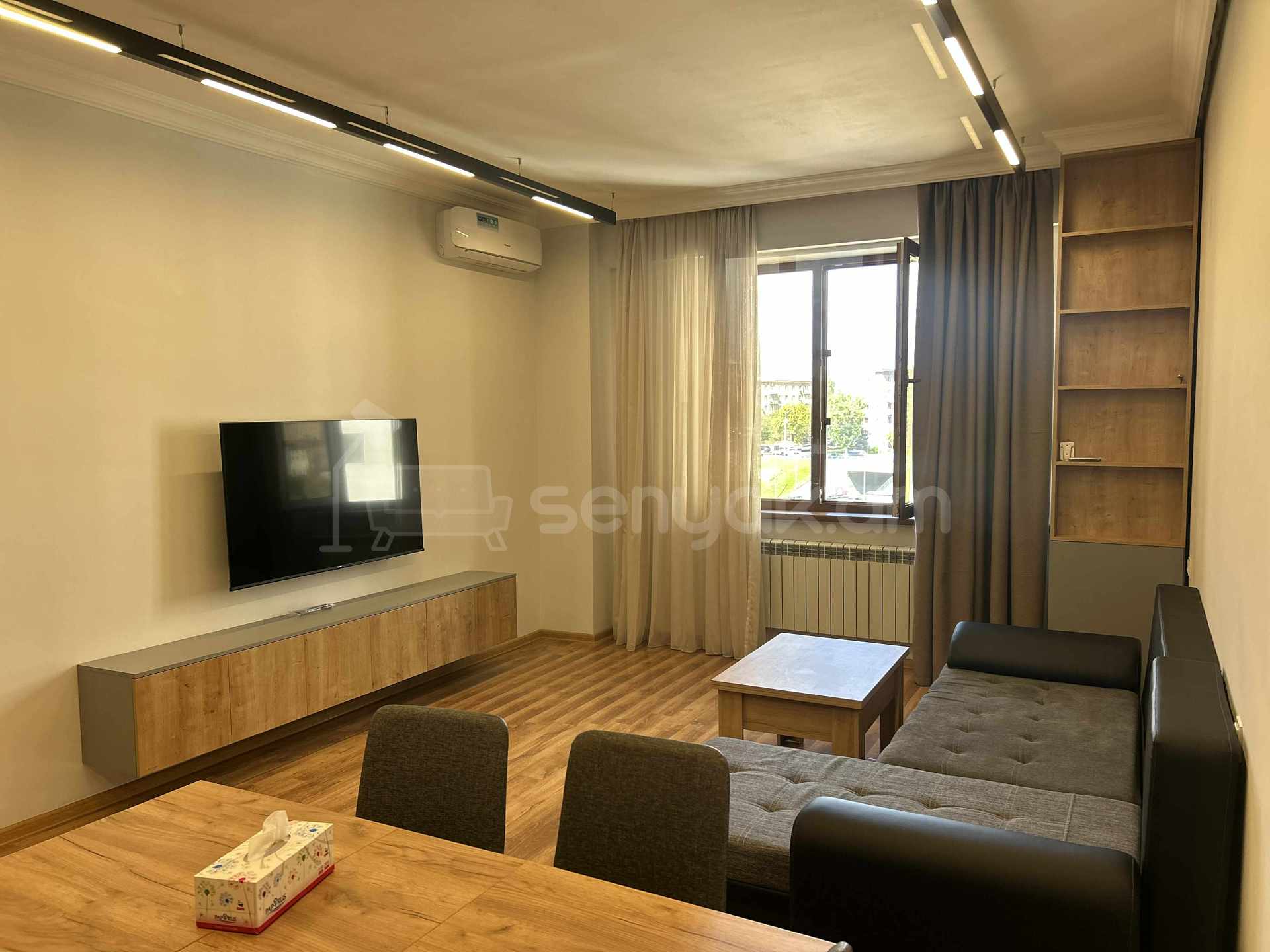 3 Սենյականոց Բնակարան Նորակառույցում, 80քմ, 12/17 հարկ, Դիզայներական Վերանորոգված, Կահավորված