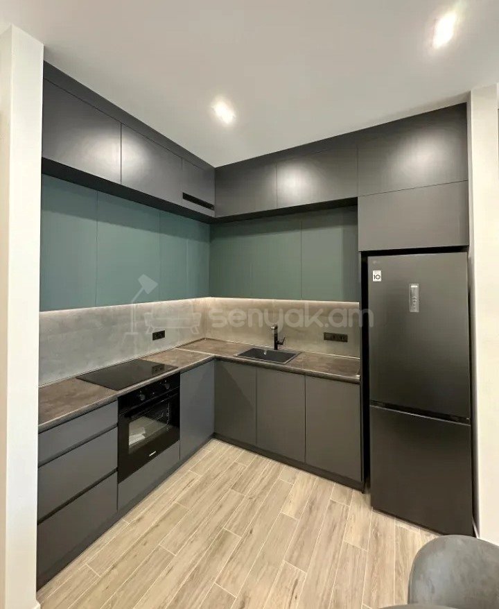 2 Սենյականոց Բնակարան Նորակառույցում, 46քմ, 16/18 հարկ, Կապիտալ Վերանորոգված