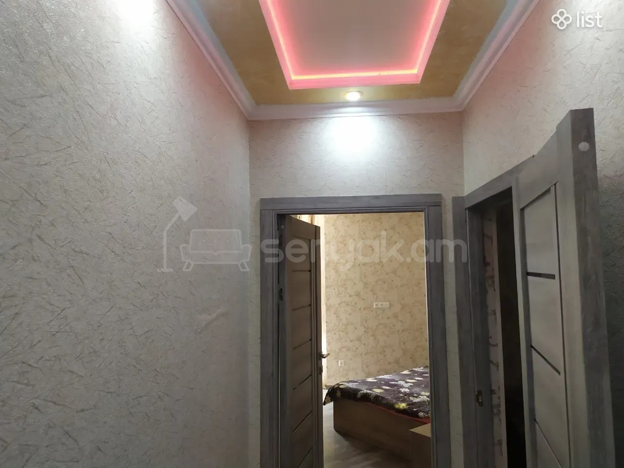 2 Սենյականոց Բնակարան, 64քմ, 8/16 հարկ, Կապիտալ Վերանորոգված, Կահավորված, Արևկող