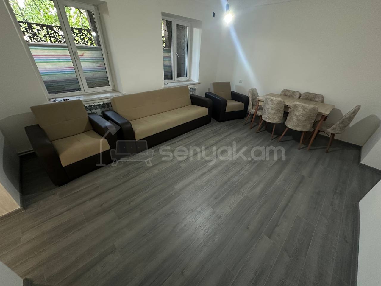 2 Սենյականոց Բնակարան Քարե Շենքում, 60քմ, 1/2 հարկ, Կապիտալ Վերանորոգված, Կահավորված