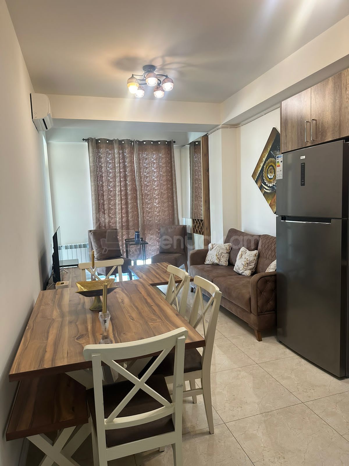 3 Սենյականոց Բնակարան Նորակառույցում, 110քմ, 4/12 հարկ, Դիզայներական Վերանորոգված, Կահավորված