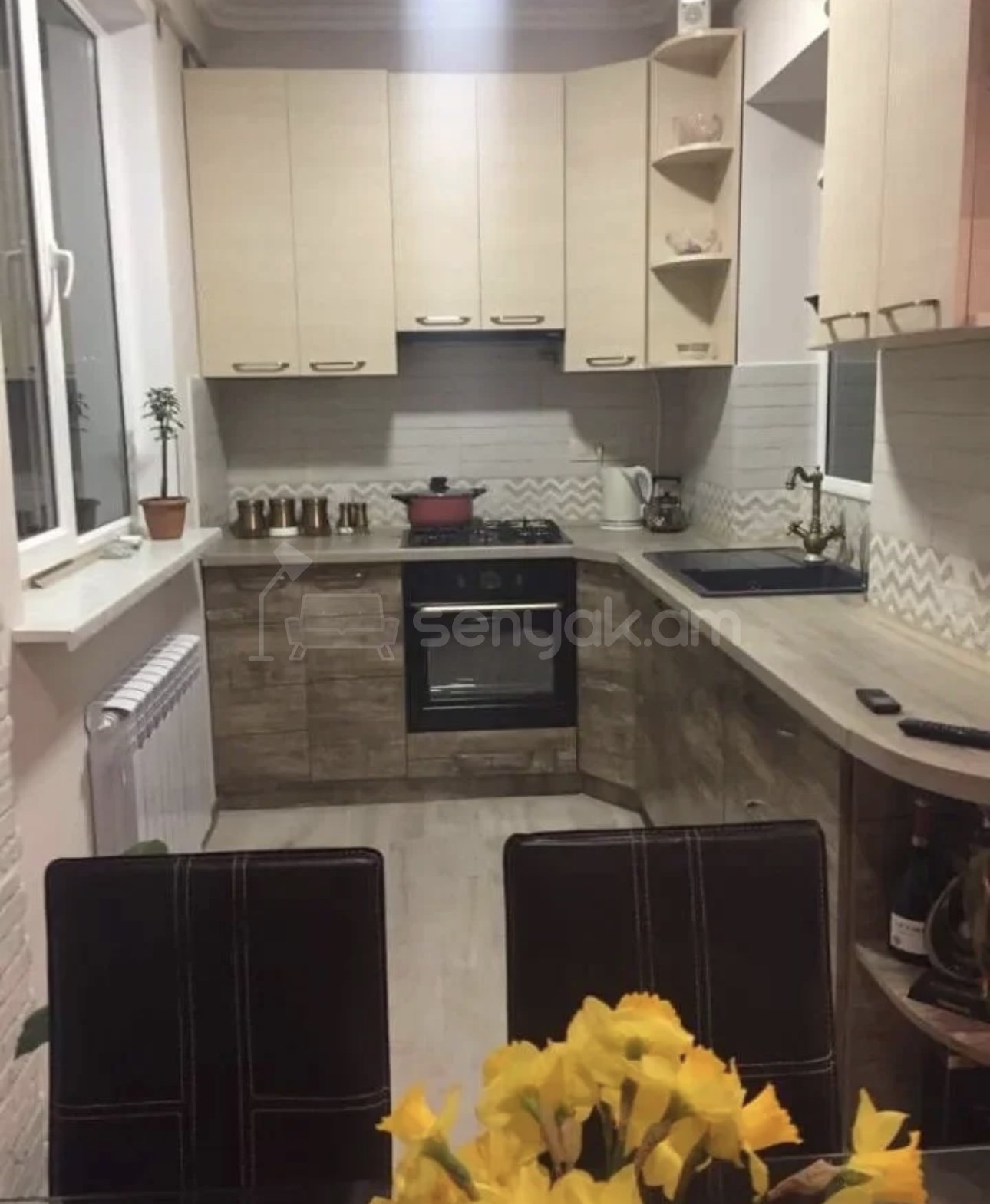 2 Սենյականոց Բնակարան, 66քմ, 9/9 հարկ, Դիզայներական Վերանորոգված, Կահավորված, Արևկող