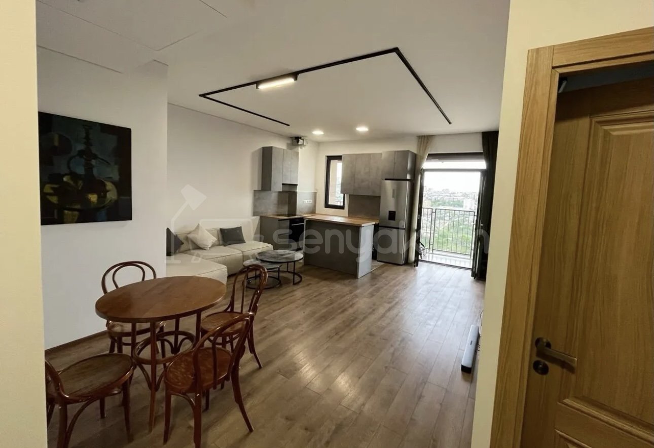 2 Սենյականոց Բնակարան Նորակառույցում, 64քմ, 12/14 հարկ, Դիզայներական Վերանորոգված, Կահավորված, Արևկող