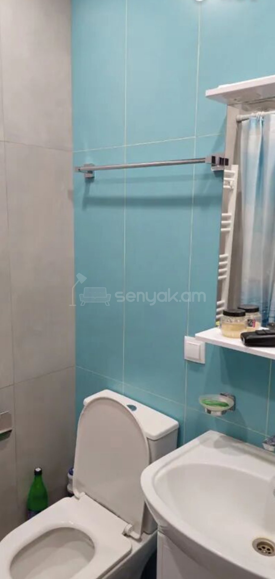 1 Սենյականոց Բնակարան Քարե Շենքում, 47քմ, 4/5 հարկ, Կոսմետիկ Վերանորոգված, Մասամբ Կահավորված, Արևկող