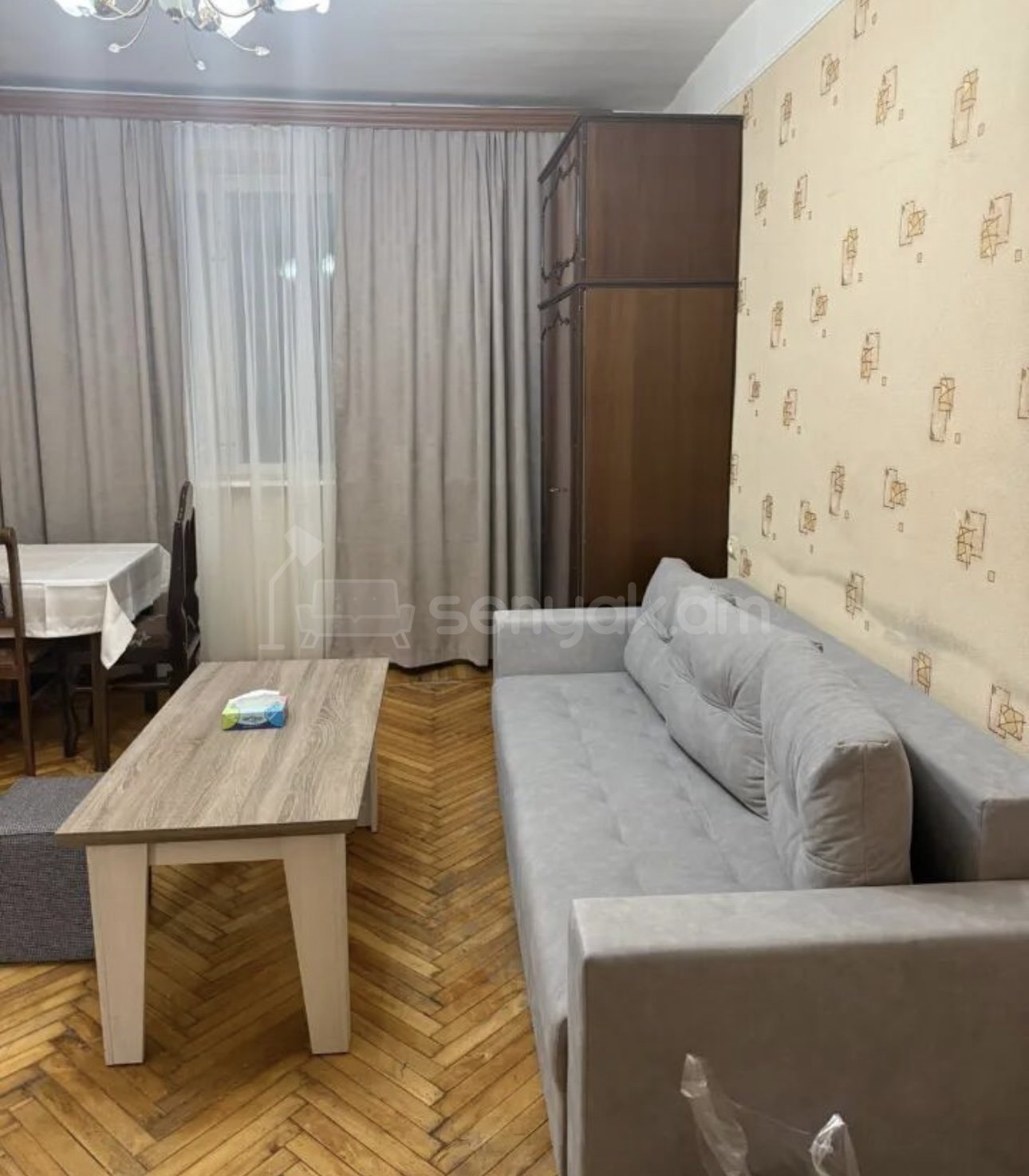 1 Սենյականոց Բնակարան, 48քմ, 9/12 հարկ, Կոսմետիկ Վերանորոգված, Կահավորված, Արևկող