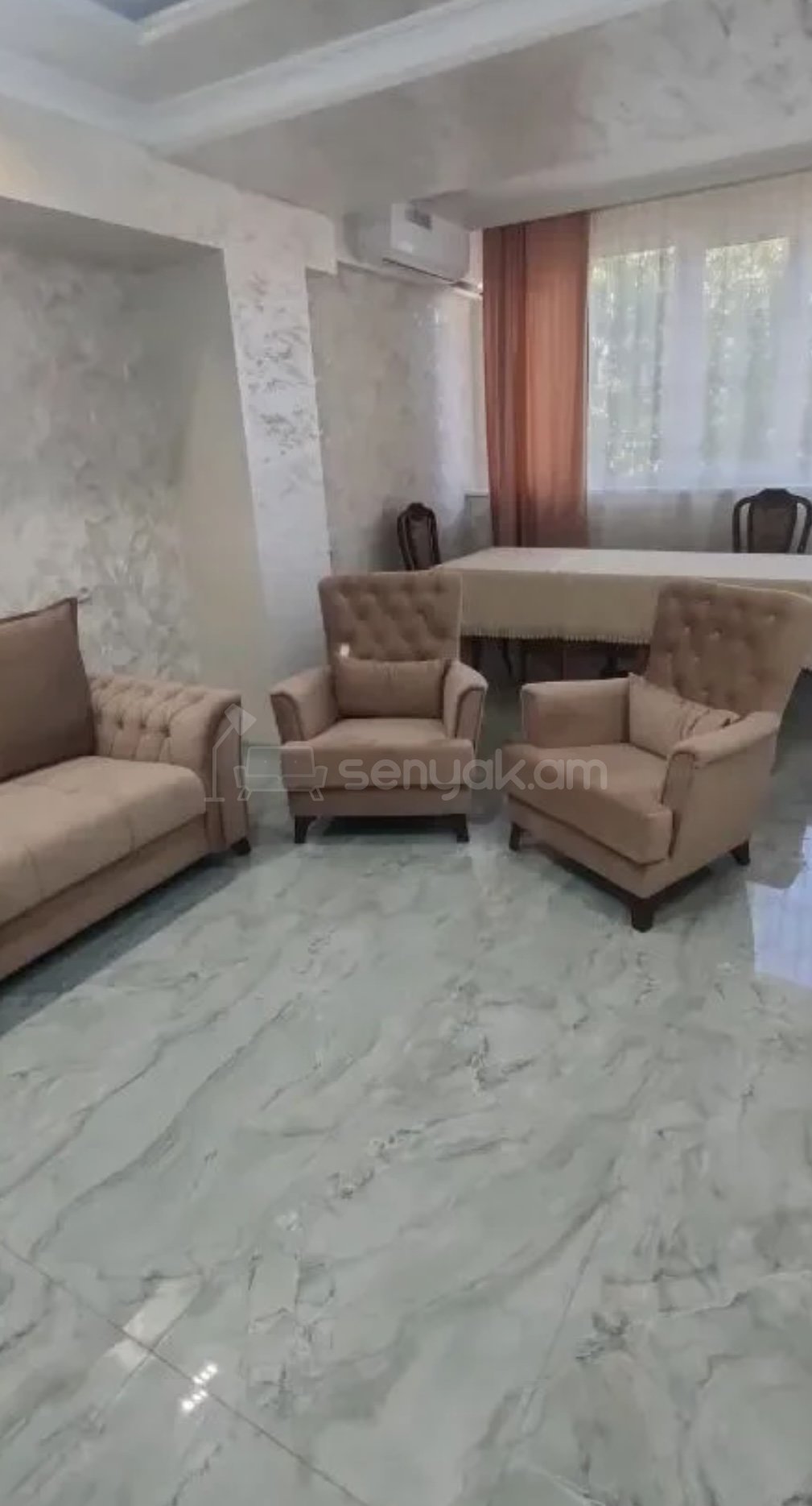 2 Սենյականոց Բնակարան, 74քմ, 7/9 հարկ, Կապիտալ Վերանորոգված, Կահավորված