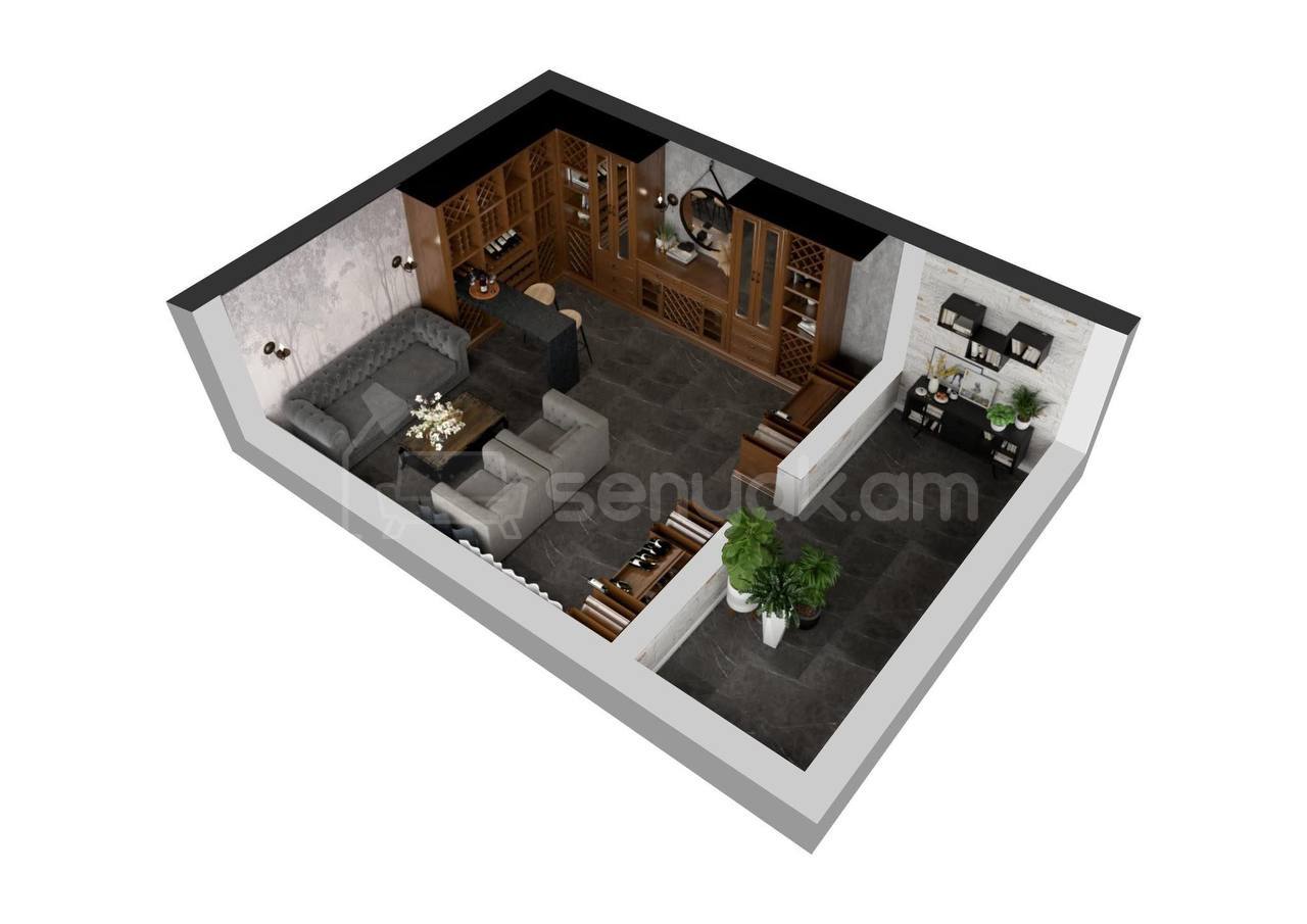 4 Սենյականոց Բնակարան Նորակառույցում, 109քմ, 1/3 հարկ, Կապիտալ Վերանորոգված