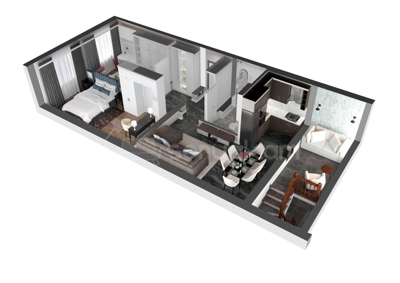 4 Սենյականոց Բնակարան Նորակառույցում, 109քմ, 1/3 հարկ, Կապիտալ Վերանորոգված