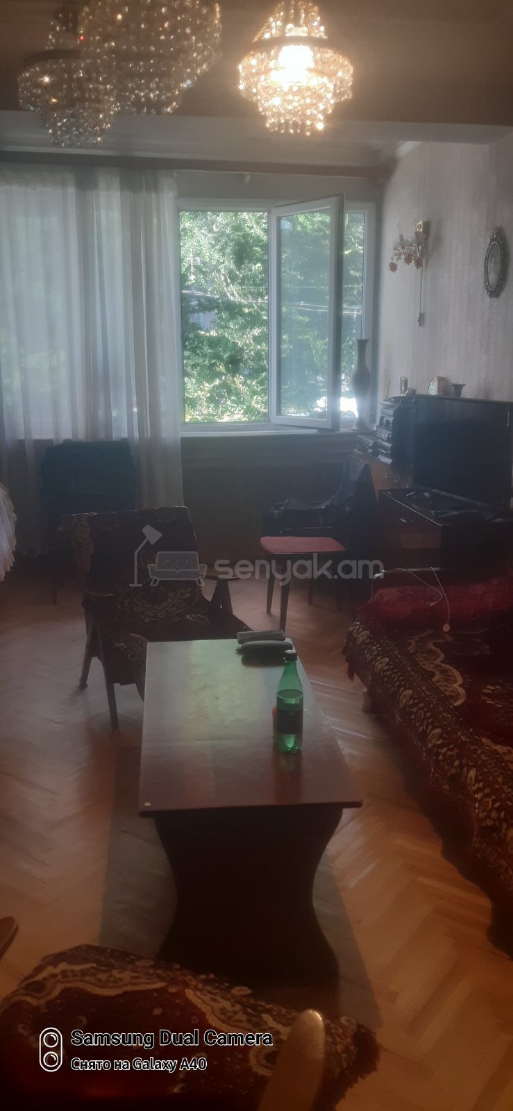 1 Սենյականոց Բնակարան Քարե Շենքում, 45քմ, 2/5 հարկ, Նորմալ Վիճակում, Կահավորված
