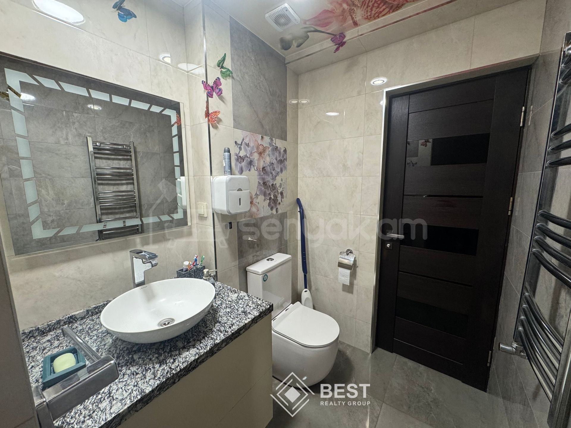 3 Սենյականոց Բնակարան, 70քմ, 5/9 հարկ, Կապիտալ Վերանորոգված