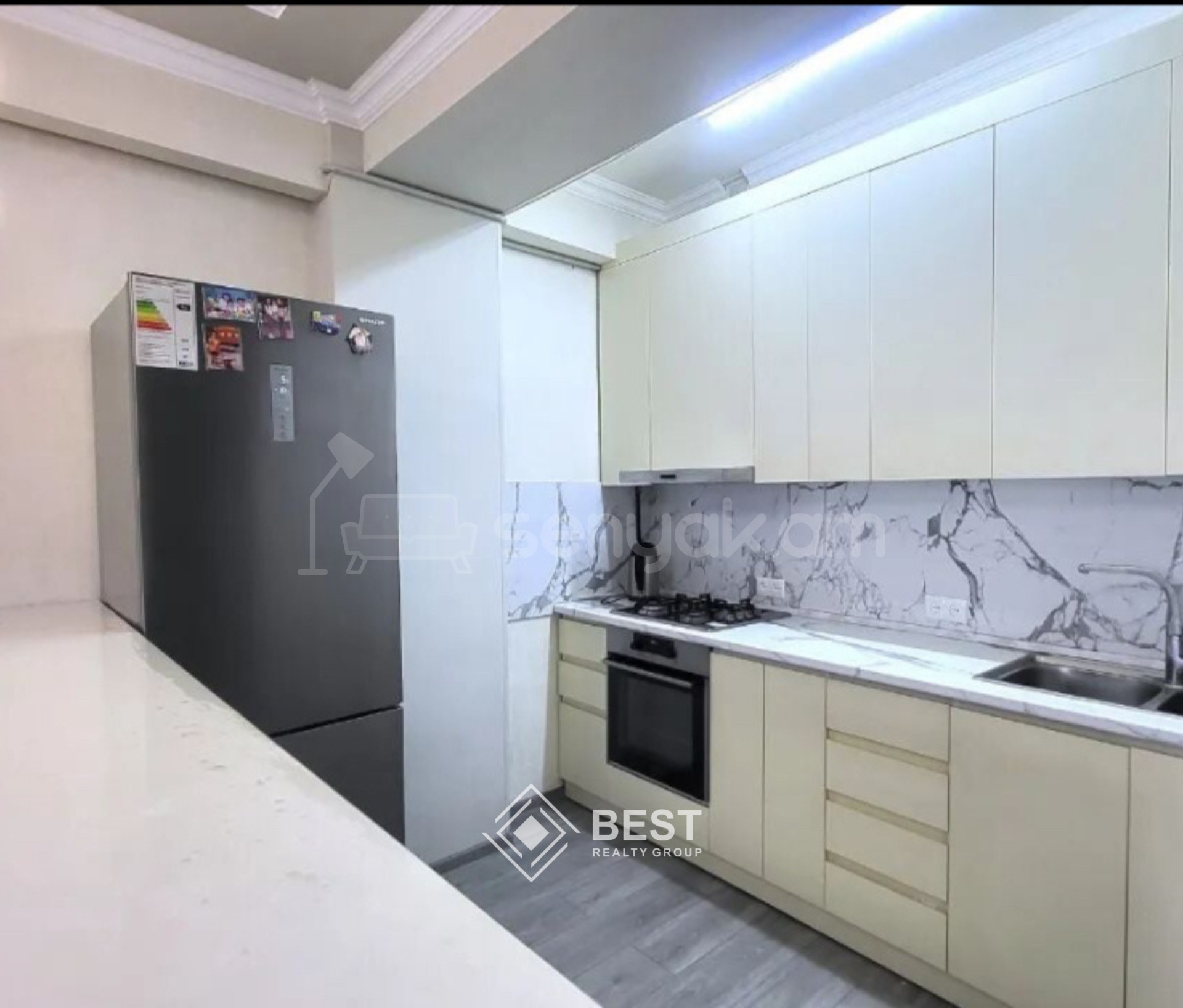 3 Սենյականոց Բնակարան Նորակառույցում, 65քմ, 3/14 հարկ, Կապիտալ Վերանորոգված