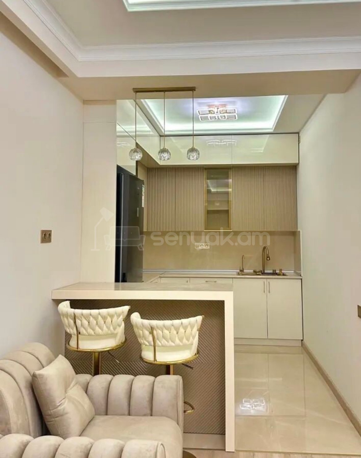 2 Սենյականոց Բնակարան Նորակառույցում, 65քմ, 13/14 հարկ, Դիզայներական Վերանորոգված