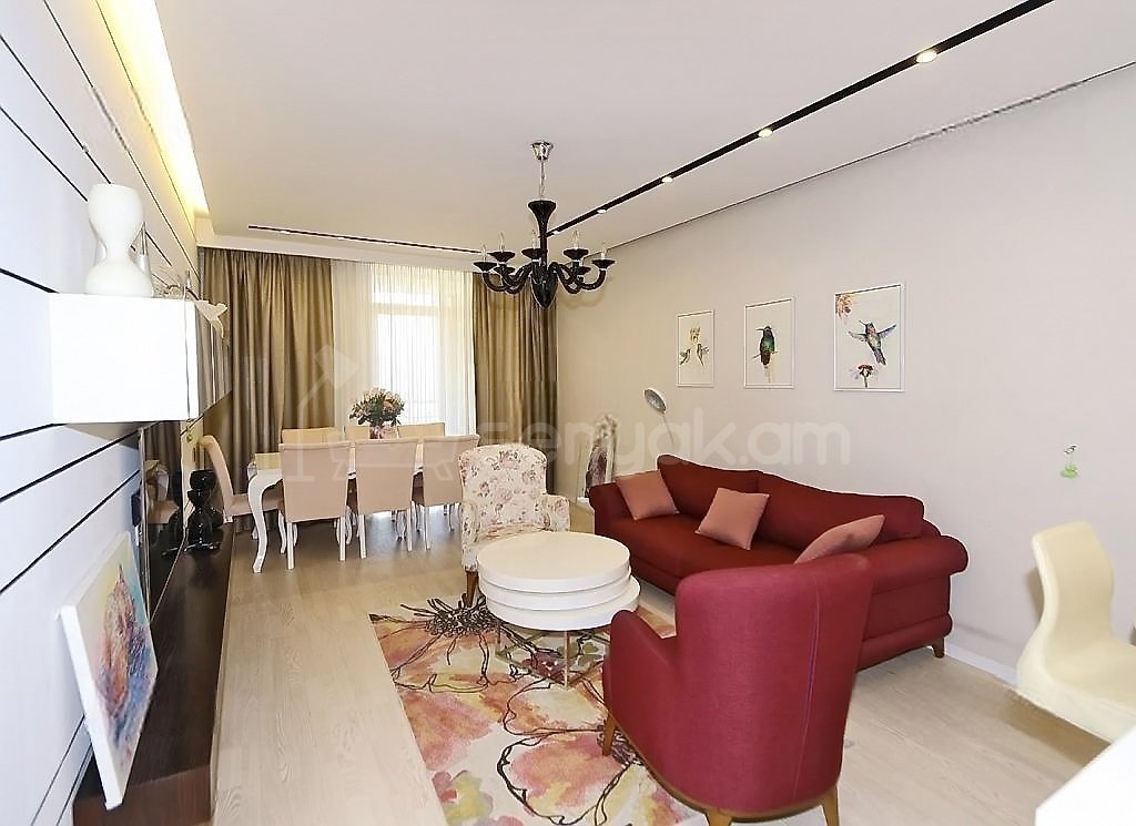 3 Սենյականոց Բնակարան Նորակառույցում, 112քմ, 12/19 հարկ, Կապիտալ Վերանորոգված