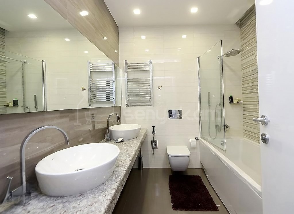 3 Սենյականոց Բնակարան Նորակառույցում, 112քմ, 12/19 հարկ, Կապիտալ Վերանորոգված