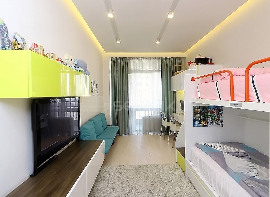 3 Սենյականոց Բնակարան Նորակառույցում, 112քմ, 12/19 հարկ, Կապիտալ Վերանորոգված