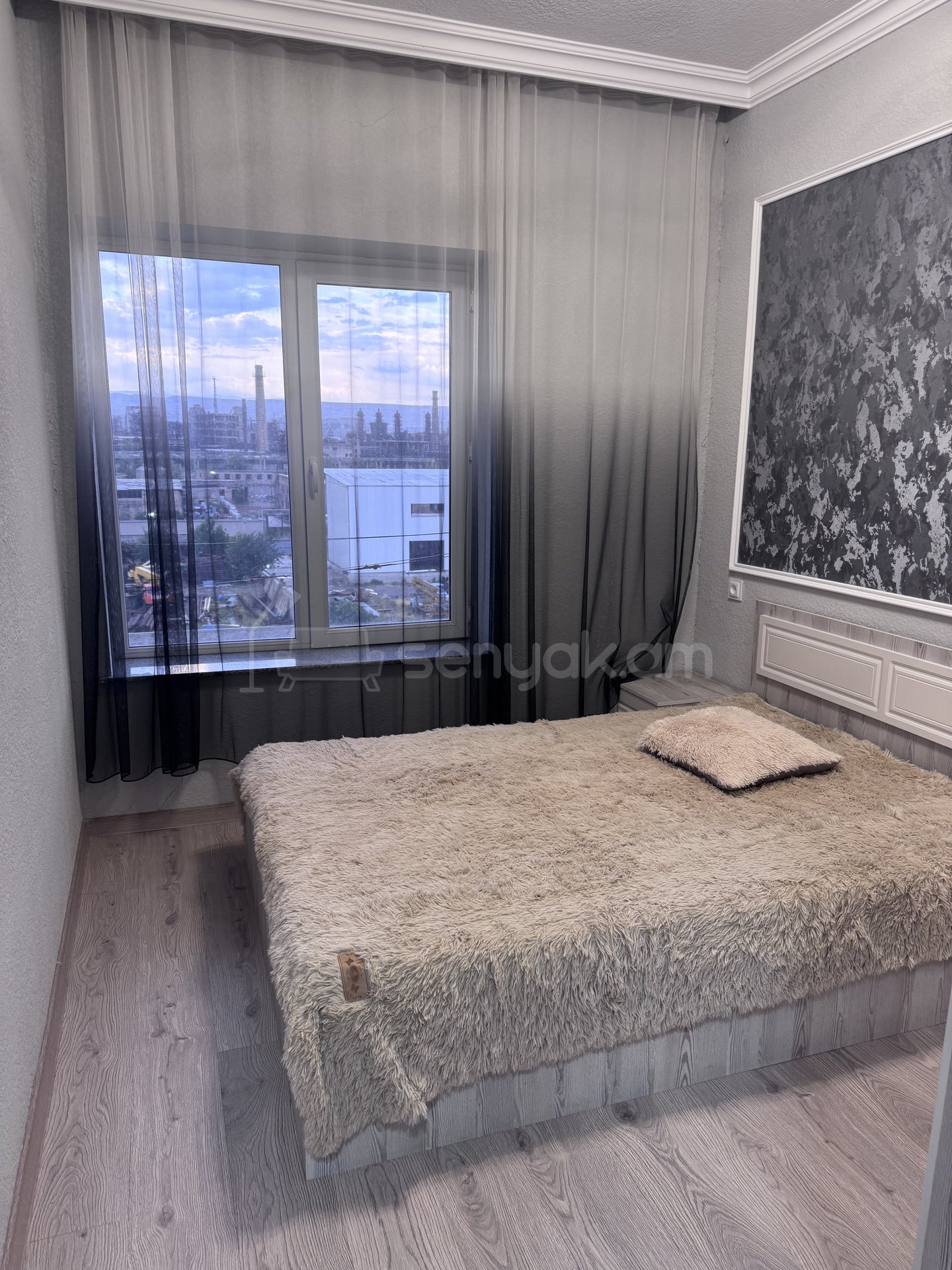 2 Սենյականոց Բնակարան Նորակառույց Քարե Շենքում, 31քմ, 6/7 հարկ, Դիզայներական Վերանորոգված