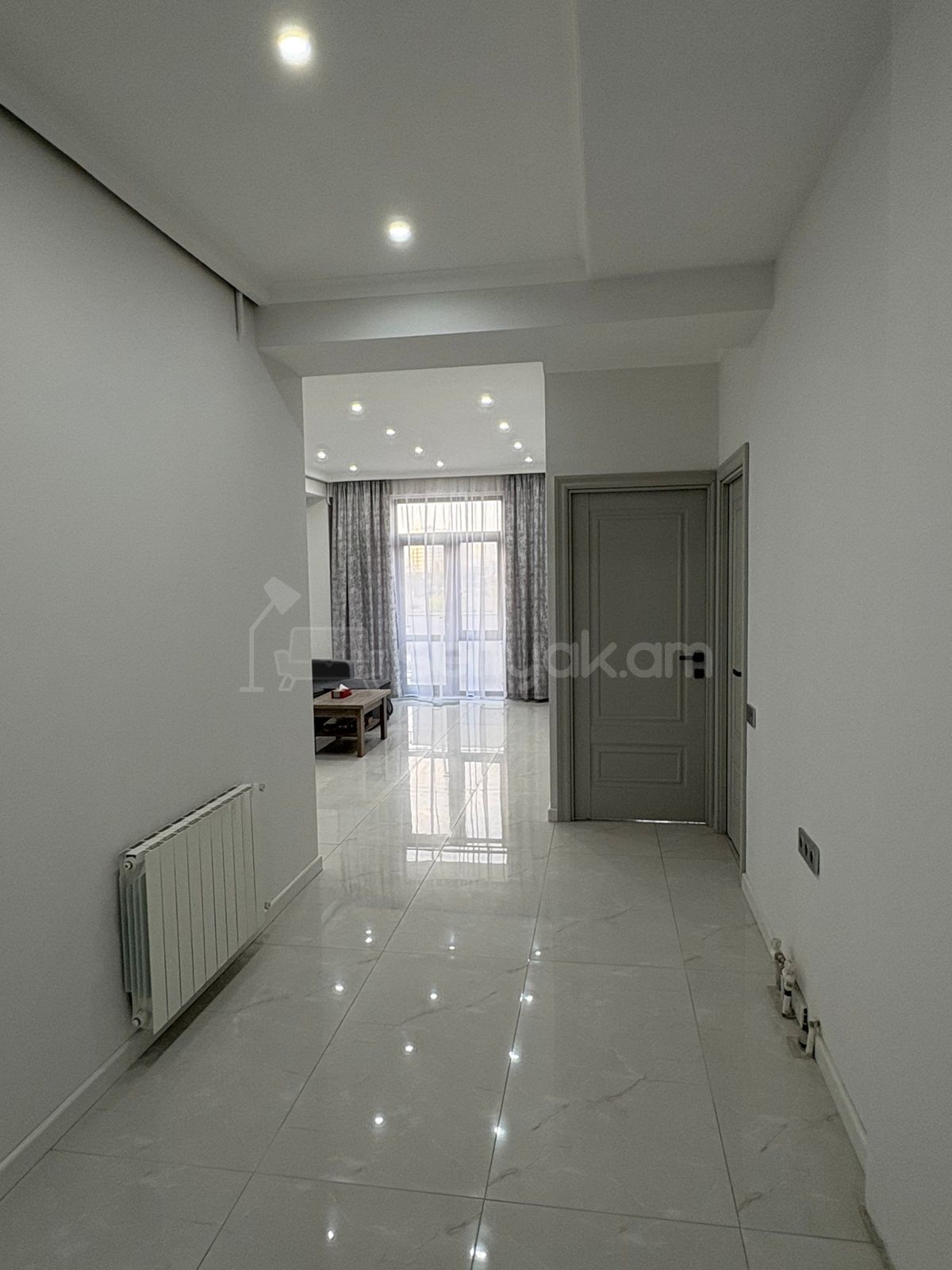 2 Սենյականոց Բնակարան Նորակառույցում, 57քմ, 7/14 հարկ, Կապիտալ Վերանորոգված