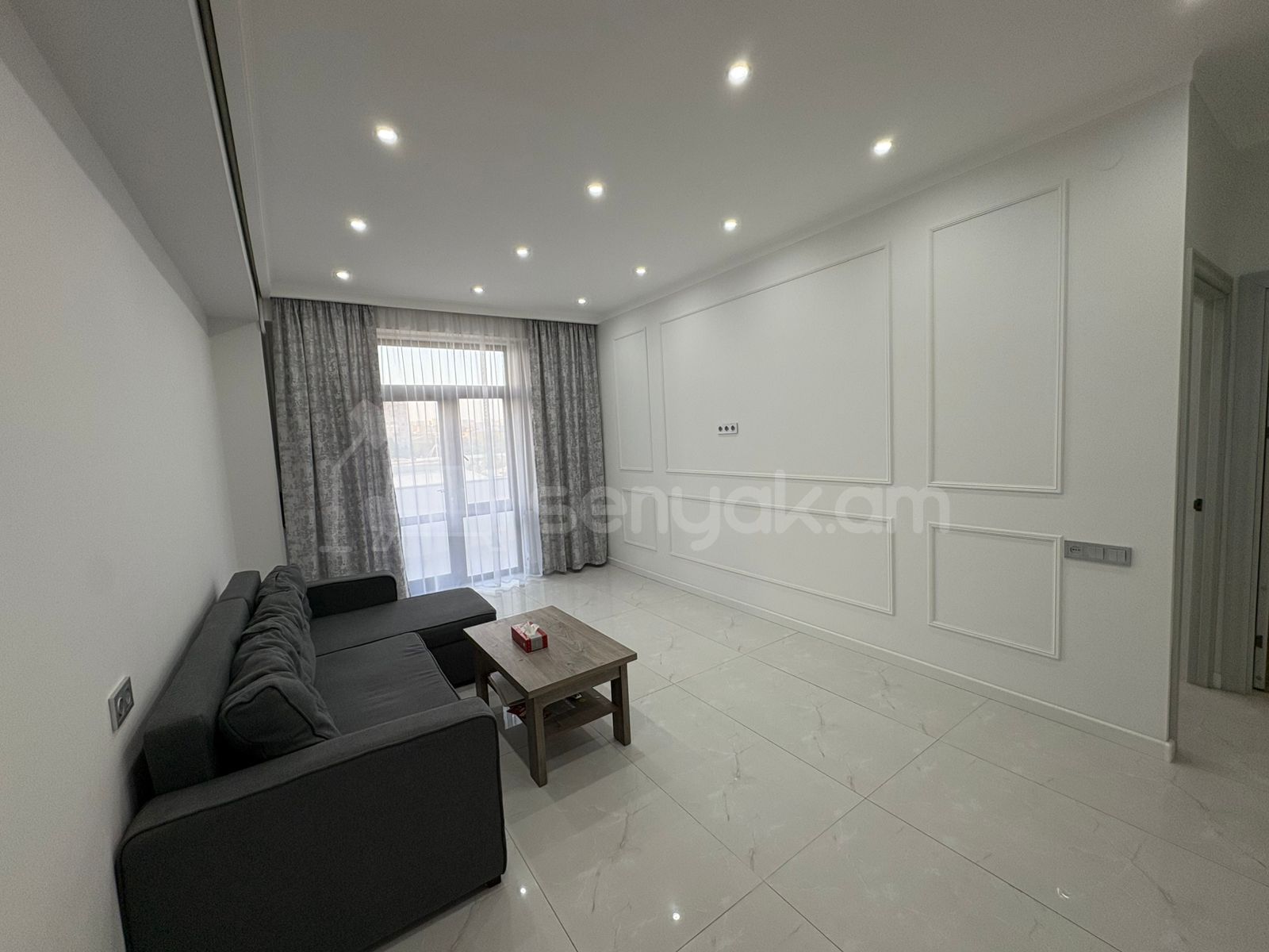 2 Սենյականոց Բնակարան Նորակառույցում, 57քմ, 7/14 հարկ, Կապիտալ Վերանորոգված