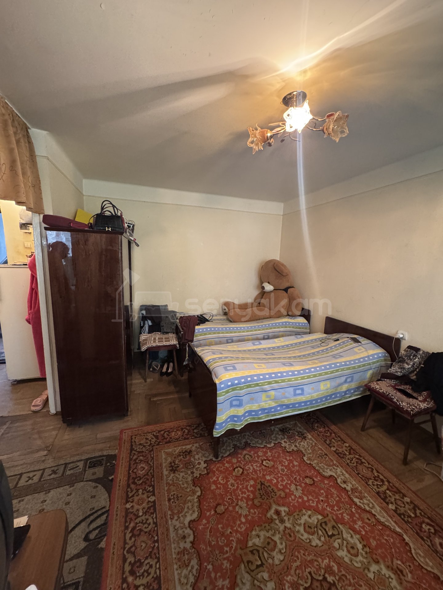 1 Սենյականոց Բնակարան, 30քմ, 1/4 հարկ, Պետական Վիճակում