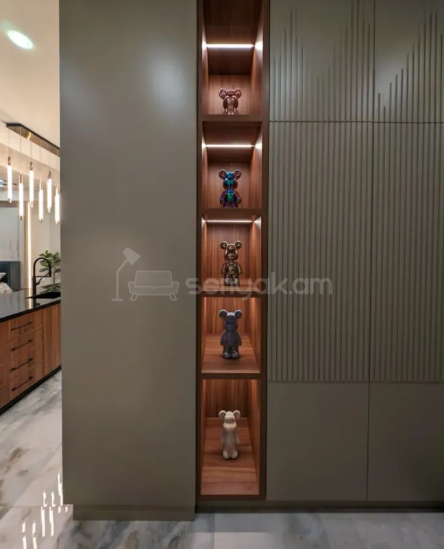 1 Սենյականոց Բնակարան Նորակառույցում, 75քմ, 9/11 հարկ, Դիզայներական Վերանորոգված, Կահավորված