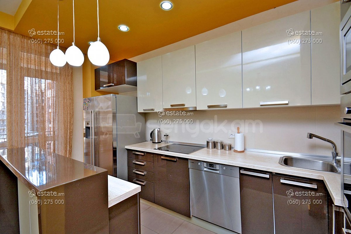 2 Սենյականոց Բնակարան, 150քմ, 4/16 հարկ, Կապիտալ Վերանորոգված