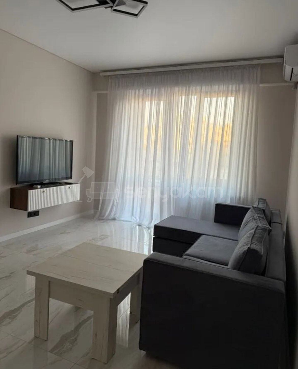 2 Սենյականոց Բնակարան Նորակառույցում, 72քմ, 3/11 հարկ, Կապիտալ Վերանորոգված