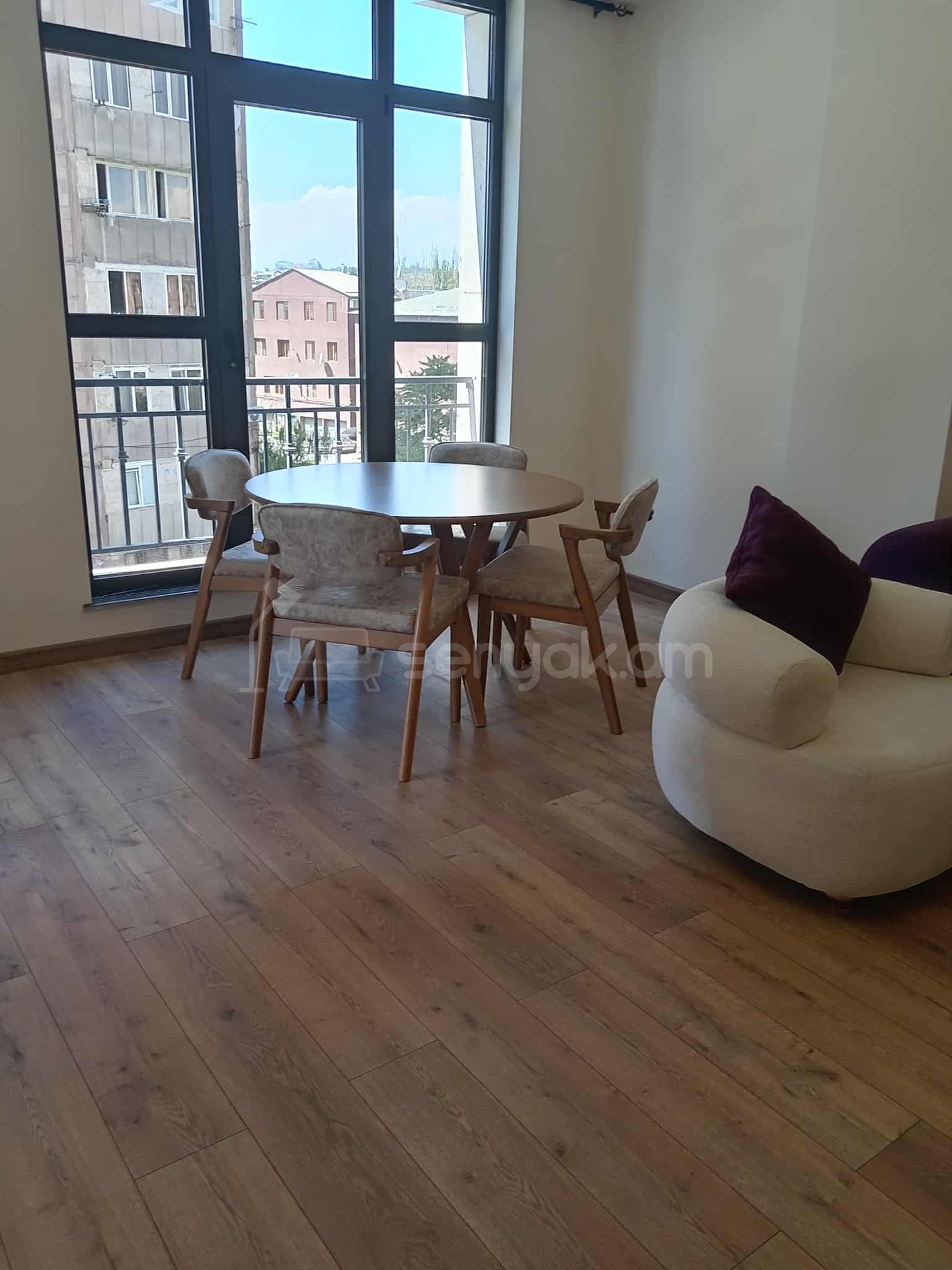 2 Սենյականոց Բնակարան Նորակառույց Քարե Շենքում, 51քմ, 4/19 հարկ, Կոսմետիկ Վերանորոգված