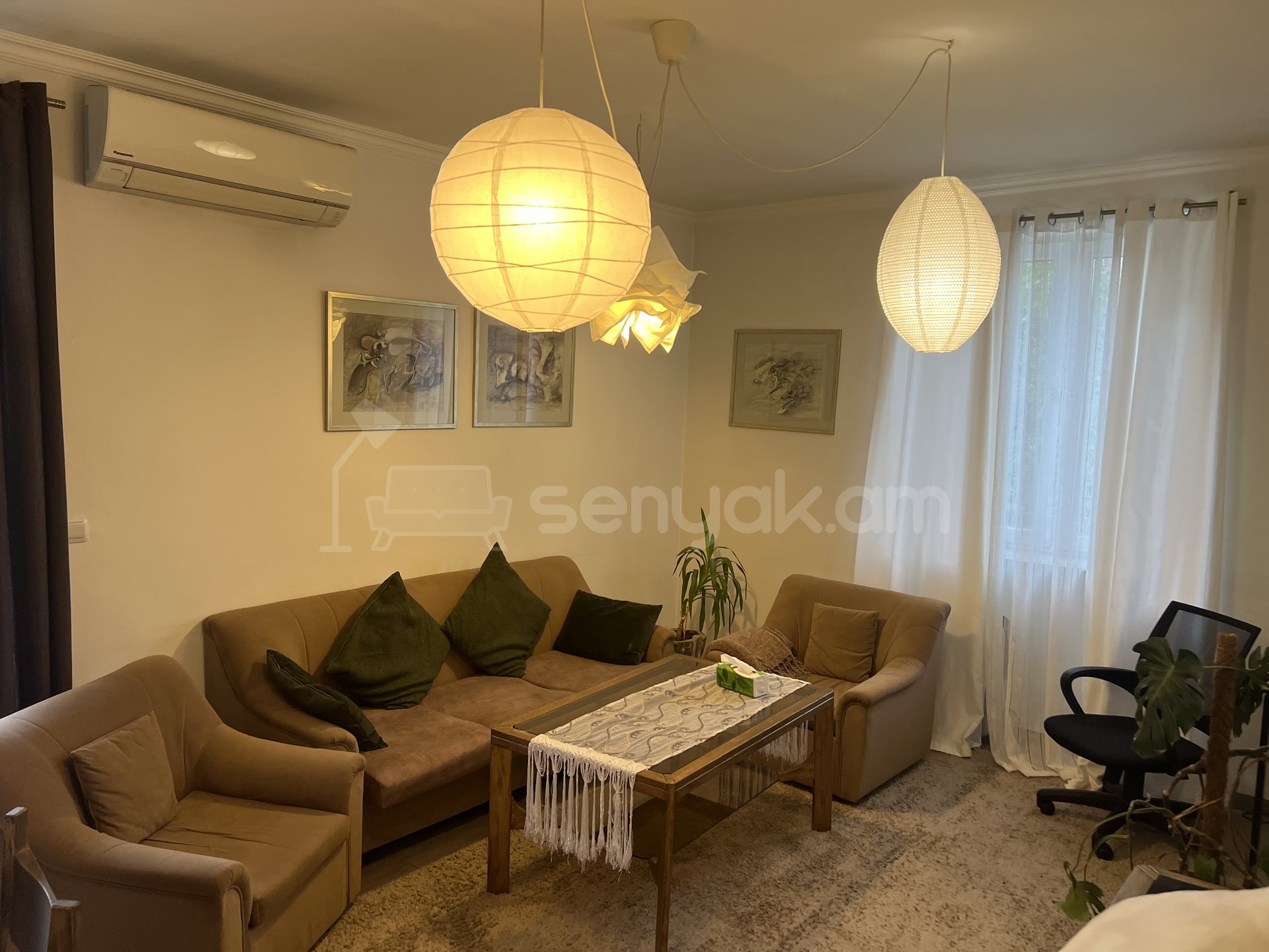 2 Սենյականոց Բնակարան Քարե Շենքում, 48քմ, 4/5 հարկ, Կապիտալ Վերանորոգված