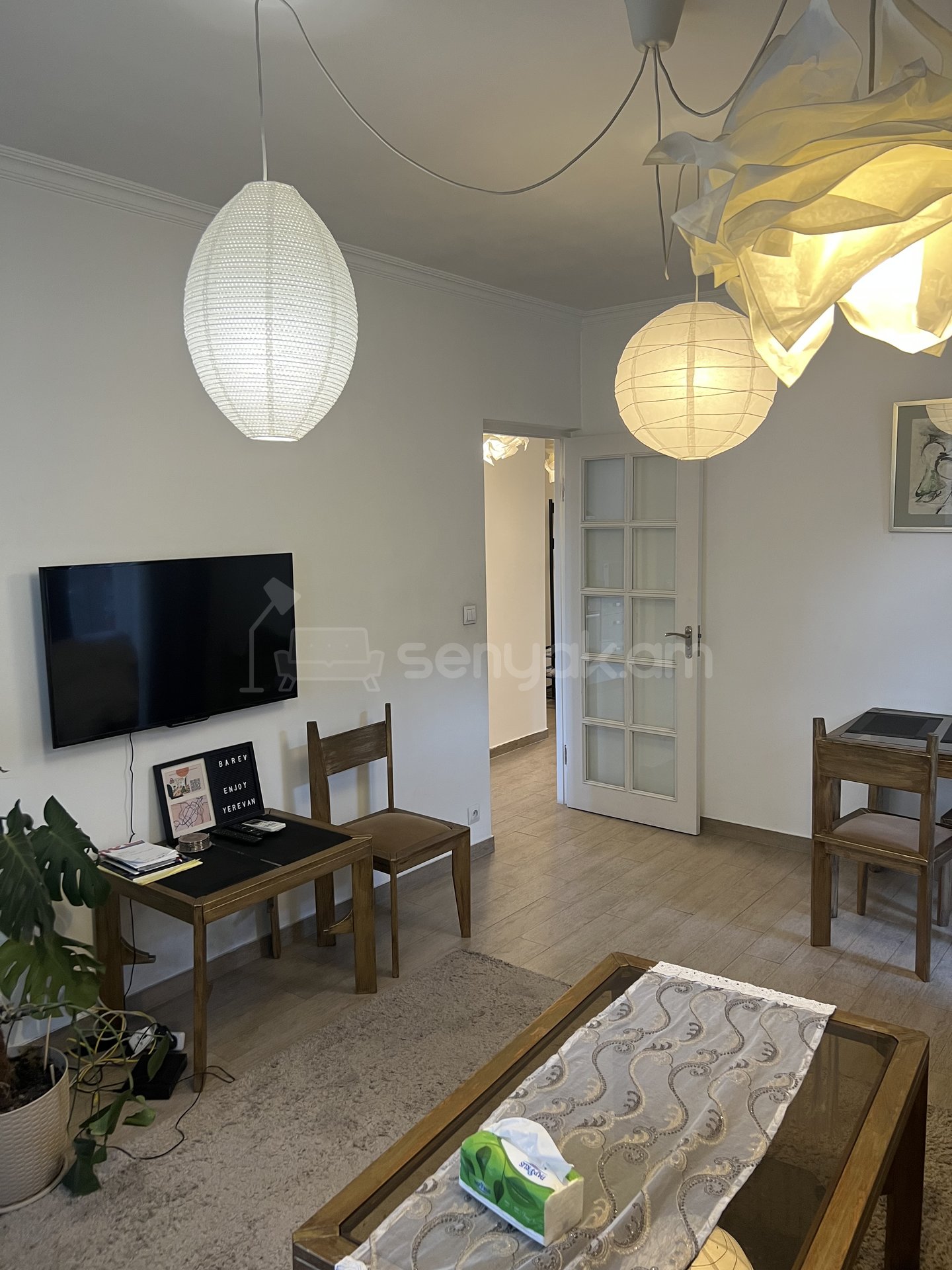 2 Սենյականոց Բնակարան Քարե Շենքում, 48քմ, 4/5 հարկ, Կապիտալ Վերանորոգված