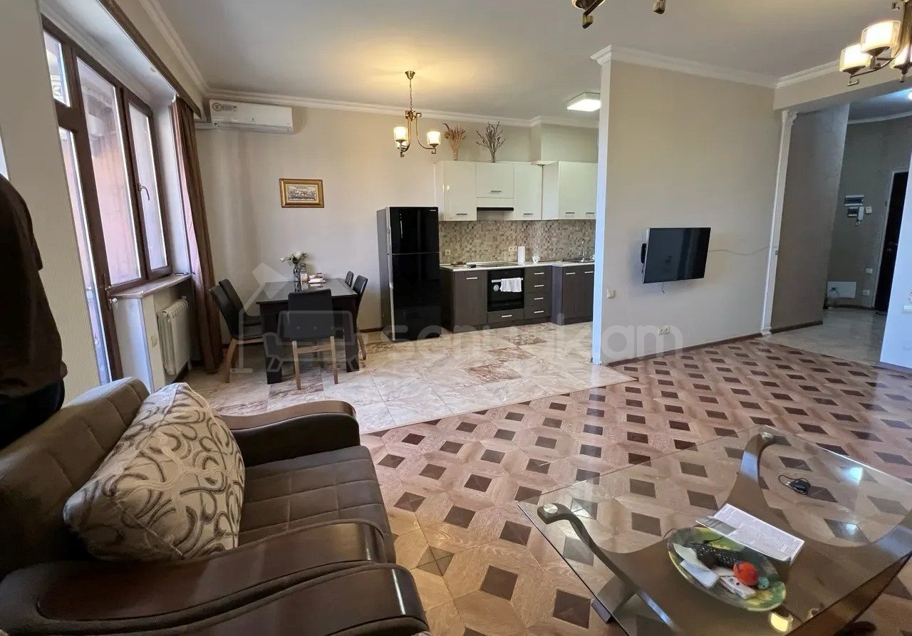 3 Սենյականոց Բնակարան Նորակառույցում, 91քմ, 16/19 հարկ, Կապիտալ Վերանորոգված