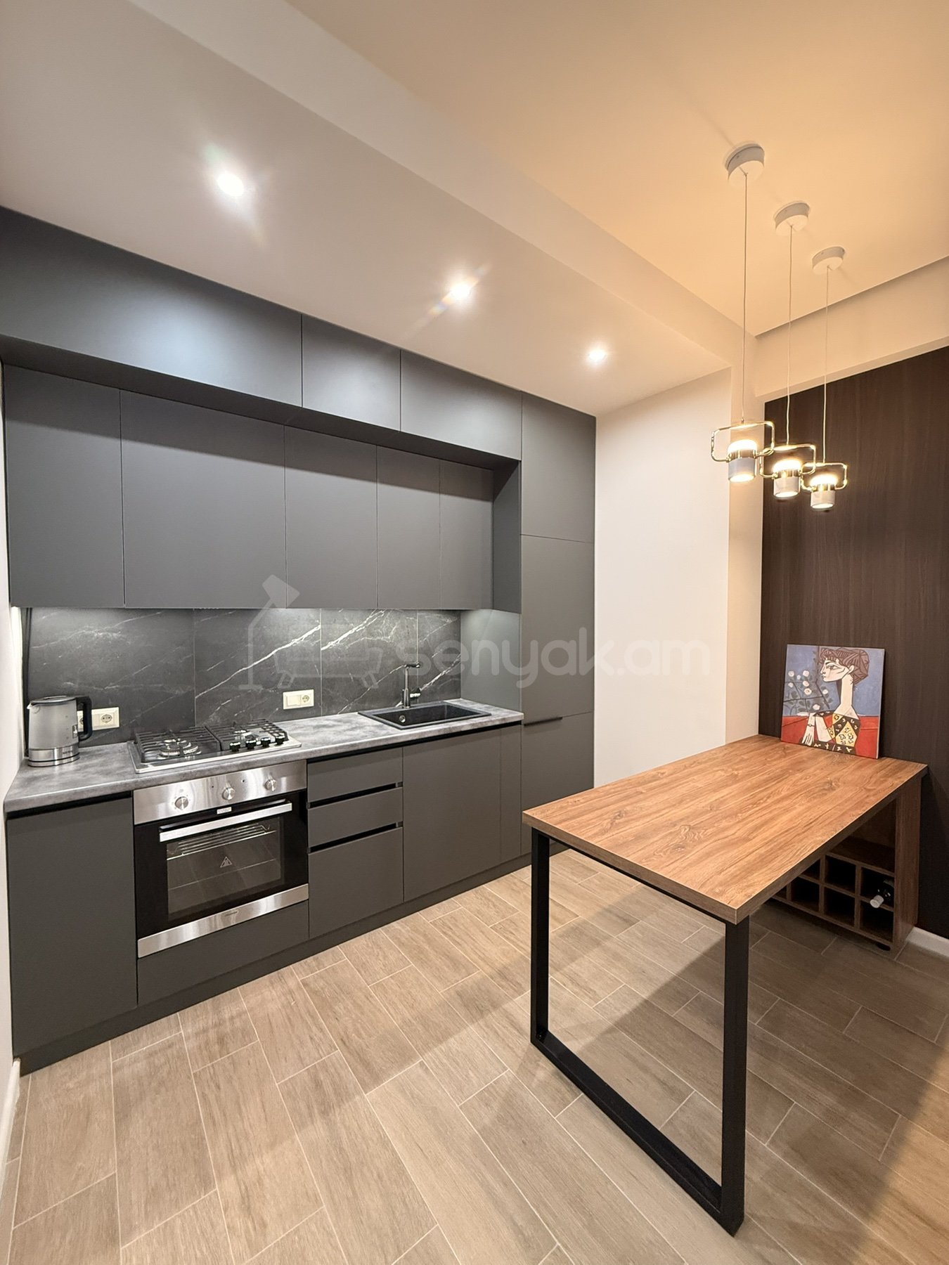 2 Սենյականոց Բնակարան Նորակառույցում, 63քմ, 6/18 հարկ, Դիզայներական Վերանորոգված