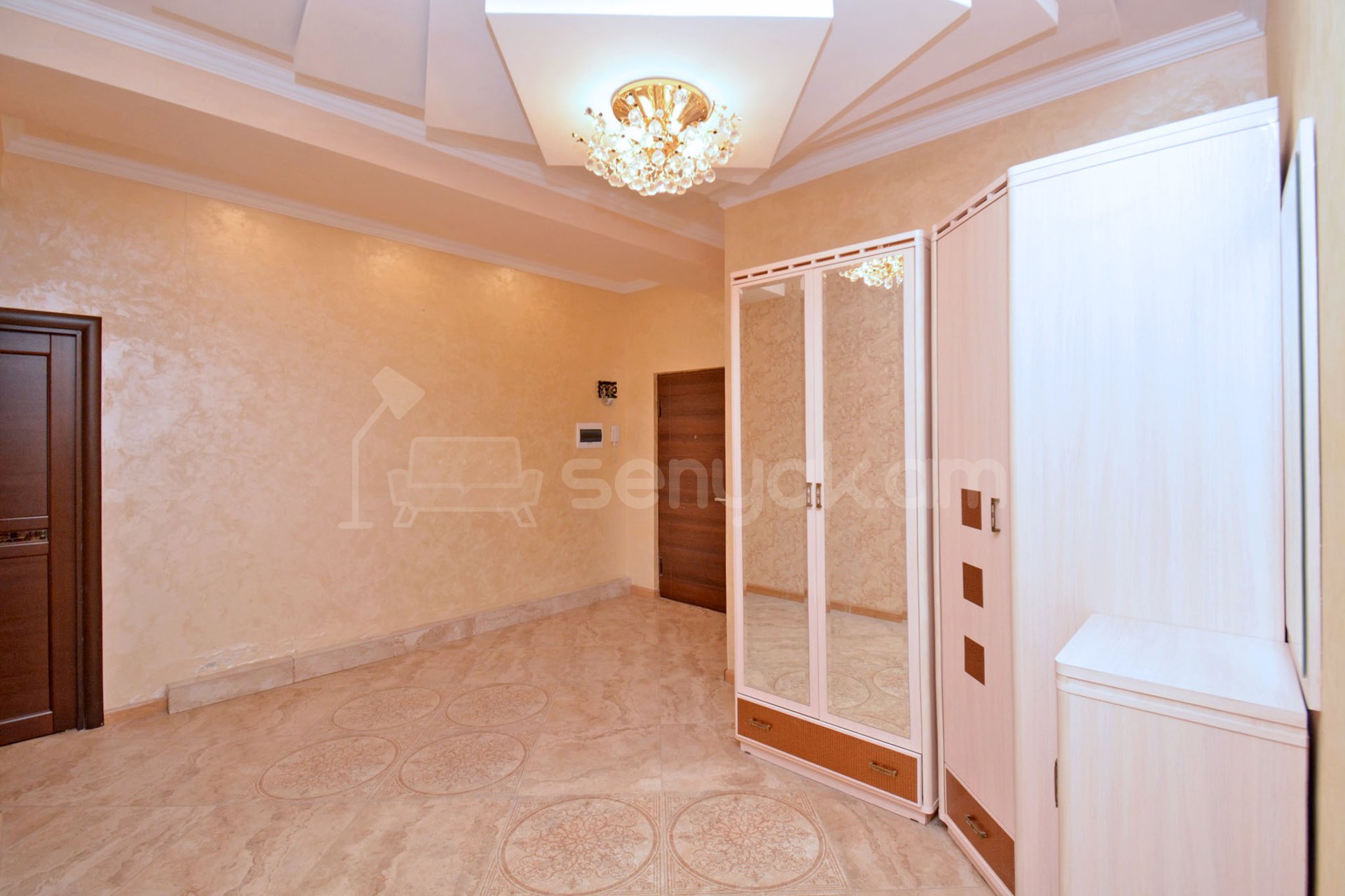 3 Սենյականոց Բնակարան Նորակառույցում, 105քմ, 12/16 հարկ, Կապիտալ Վերանորոգված