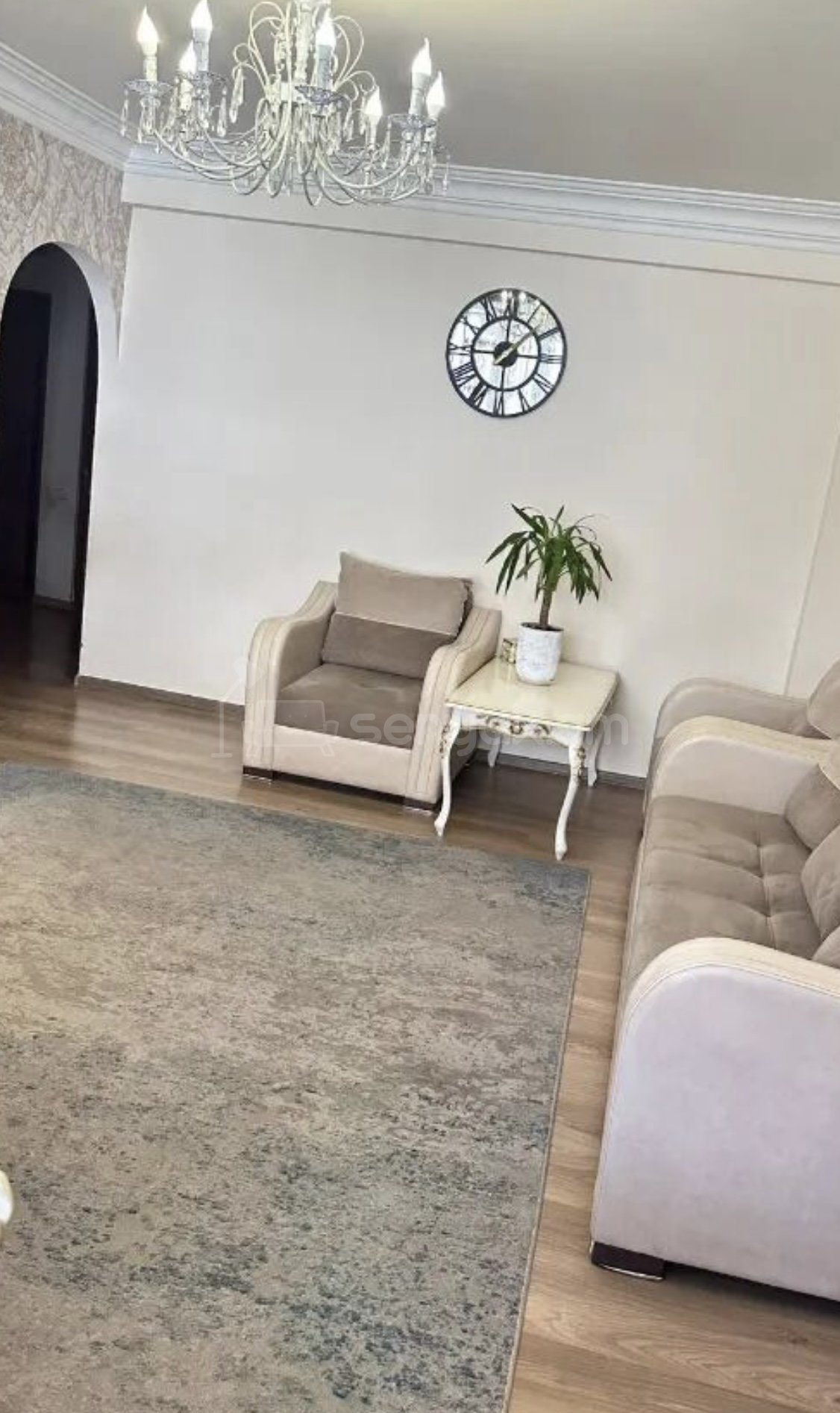 2 Սենյականոց Բնակարան Քարե Շենքում, 60քմ, 1/5 հարկ, Դիզայներական Վերանորոգված, Կահավորված, Արևկող