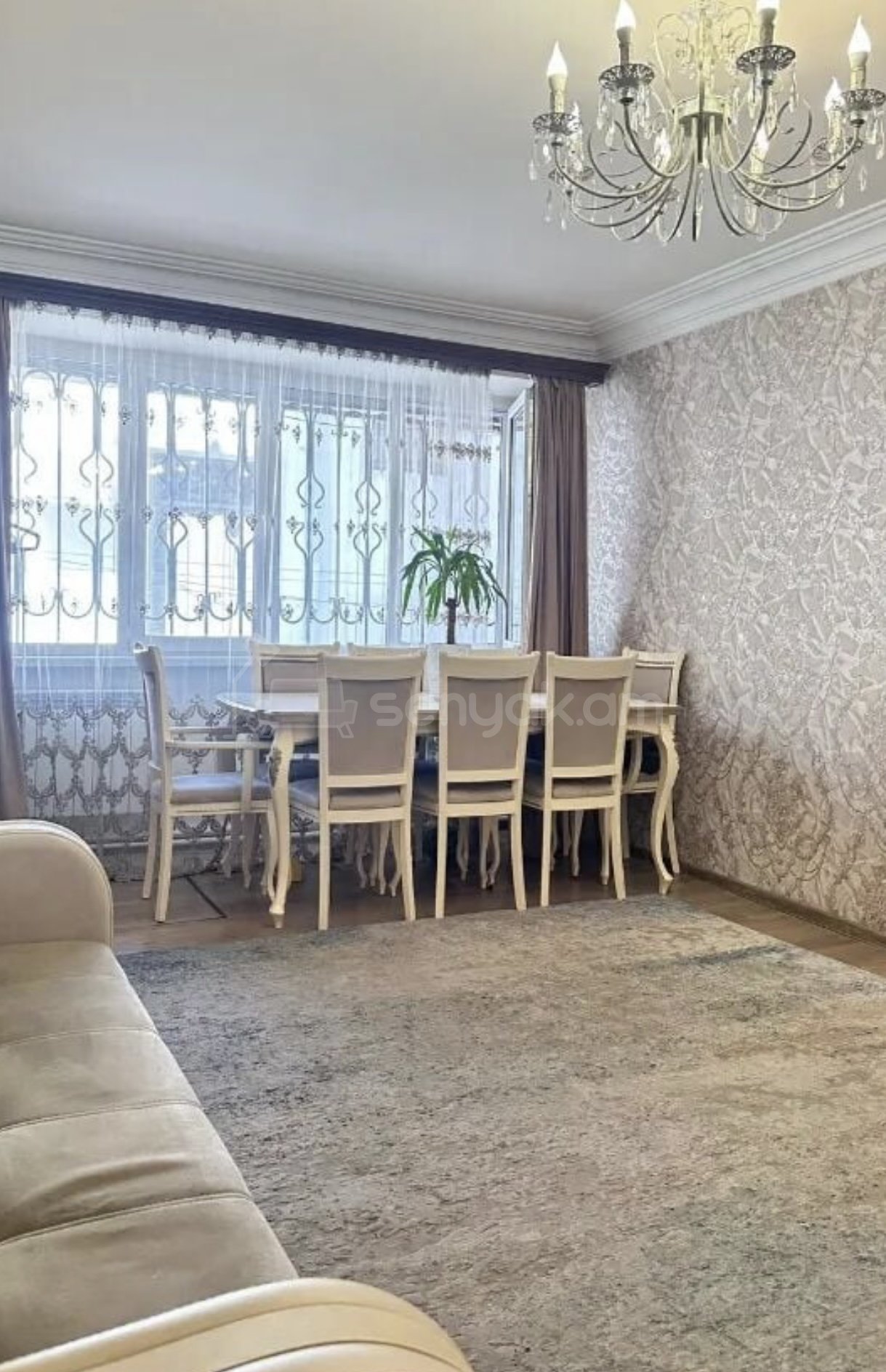 2 Սենյականոց Բնակարան Քարե Շենքում, 60քմ, 1/5 հարկ, Դիզայներական Վերանորոգված, Կահավորված, Արևկող