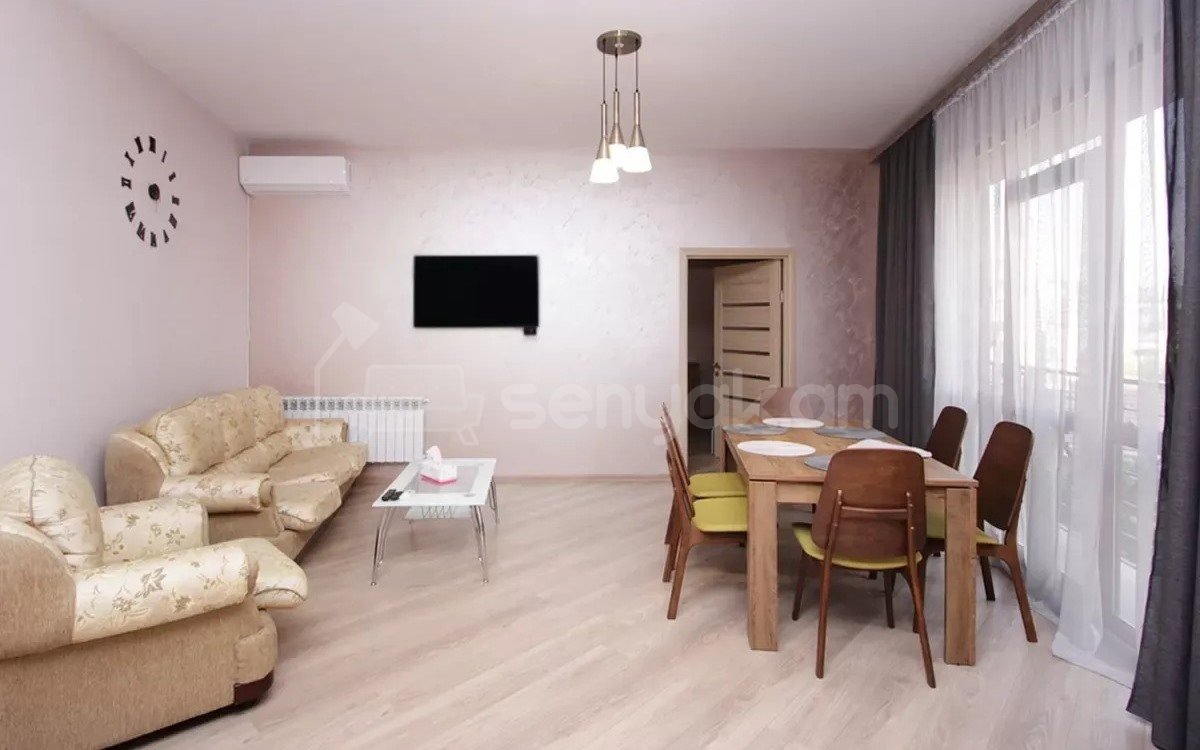 3 Սենյականոց Բնակարան Նորակառույցում, 110քմ, 5/18 հարկ, Դիզայներական Վերանորոգված