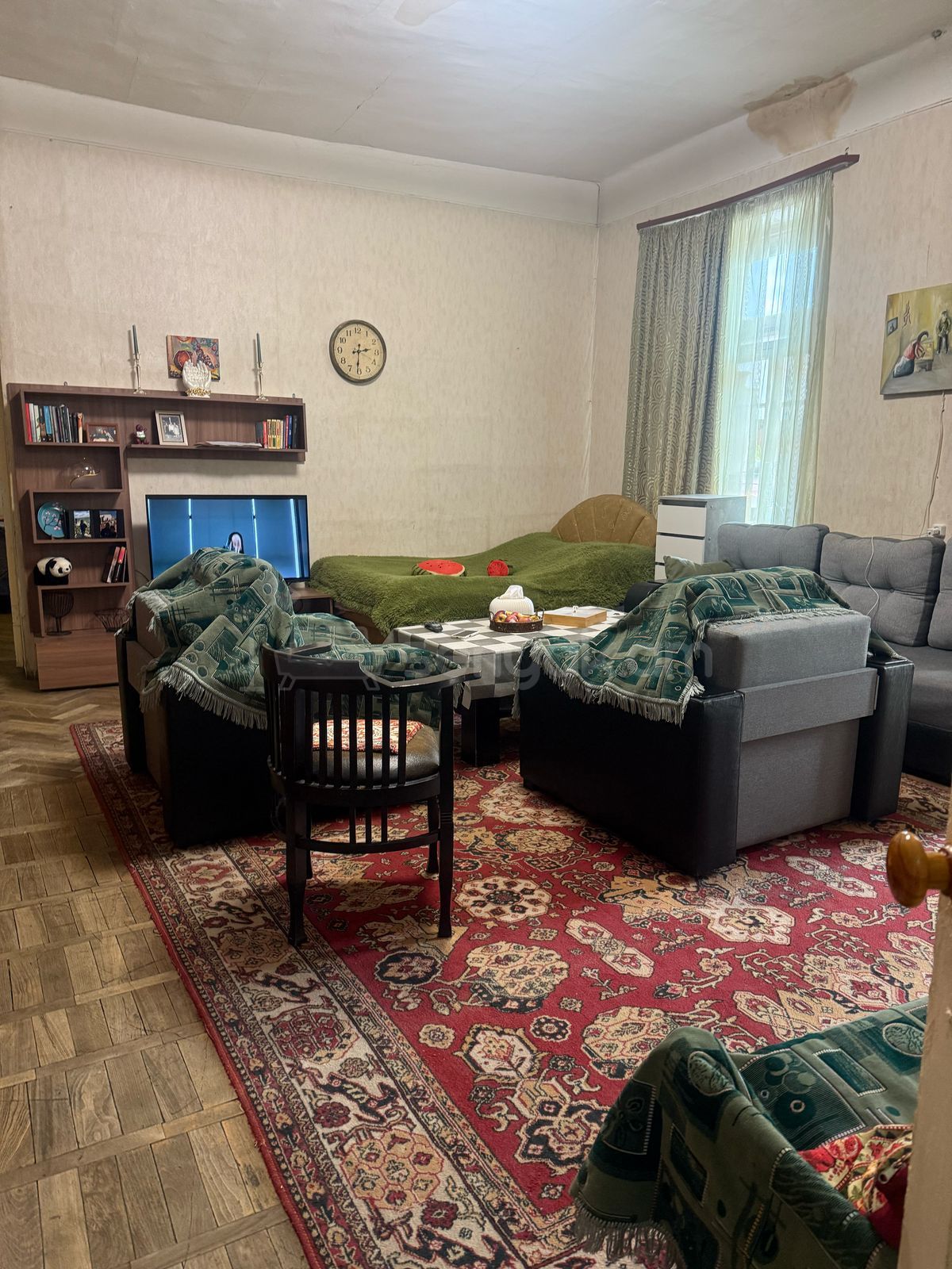 3 Սենյականոց Բնակարան Քարե Շենքում, 77քմ, 2/5 հարկ, Պետական Վիճակում