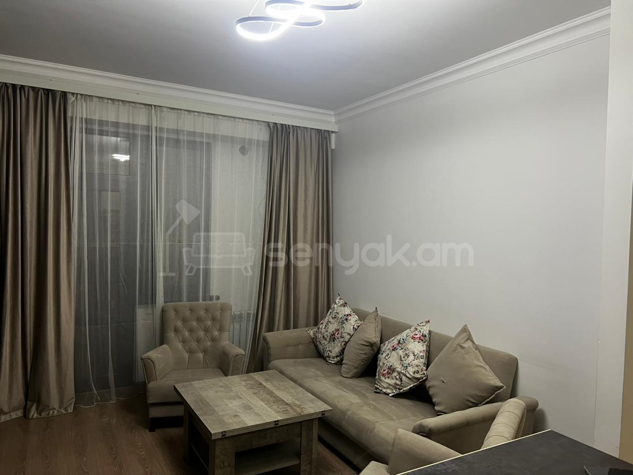 2 Սենյականոց Բնակարան Նորակառույցում, 57քմ, 7/14 հարկ, Դիզայներական Վերանորոգված, Կահավորված