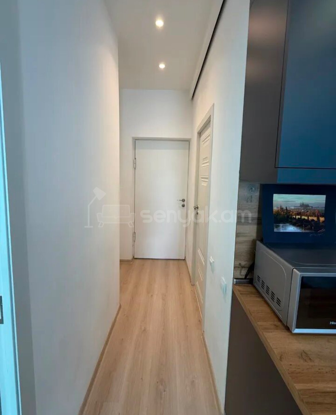 2 Սենյականոց Բնակարան Նորակառույցում, 45քմ, 1/13 հարկ, Կապիտալ Վերանորոգված