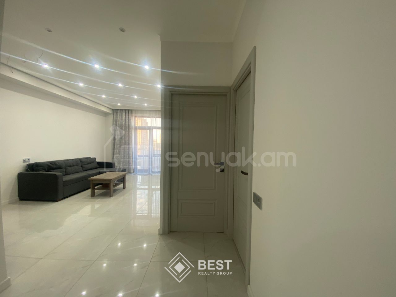 3 Սենյականոց Բնակարան Նորակառույցում, 57քմ, 7/14 հարկ, Կապիտալ Վերանորոգված