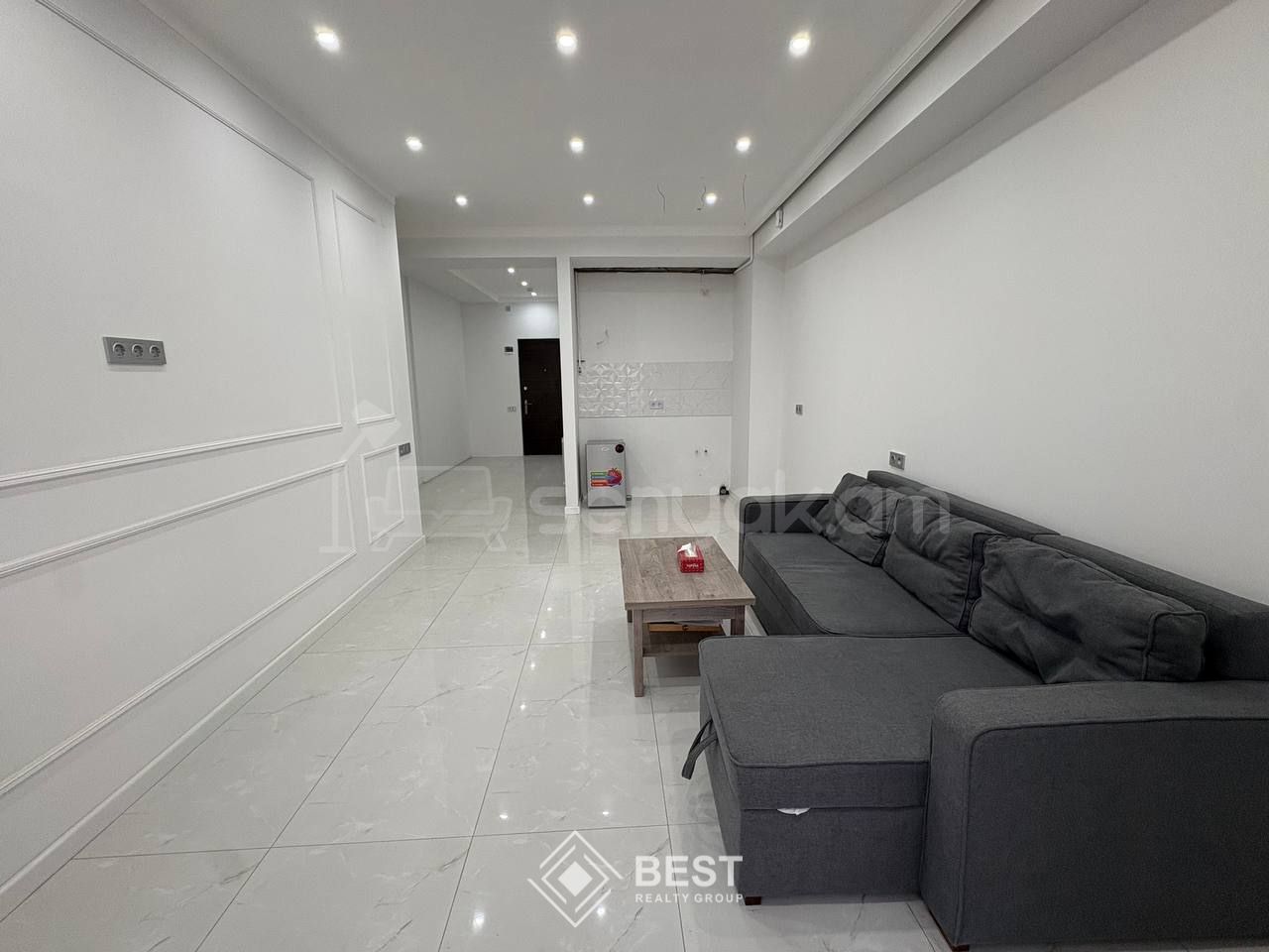 3 Սենյականոց Բնակարան Նորակառույցում, 57քմ, 7/14 հարկ, Կապիտալ Վերանորոգված