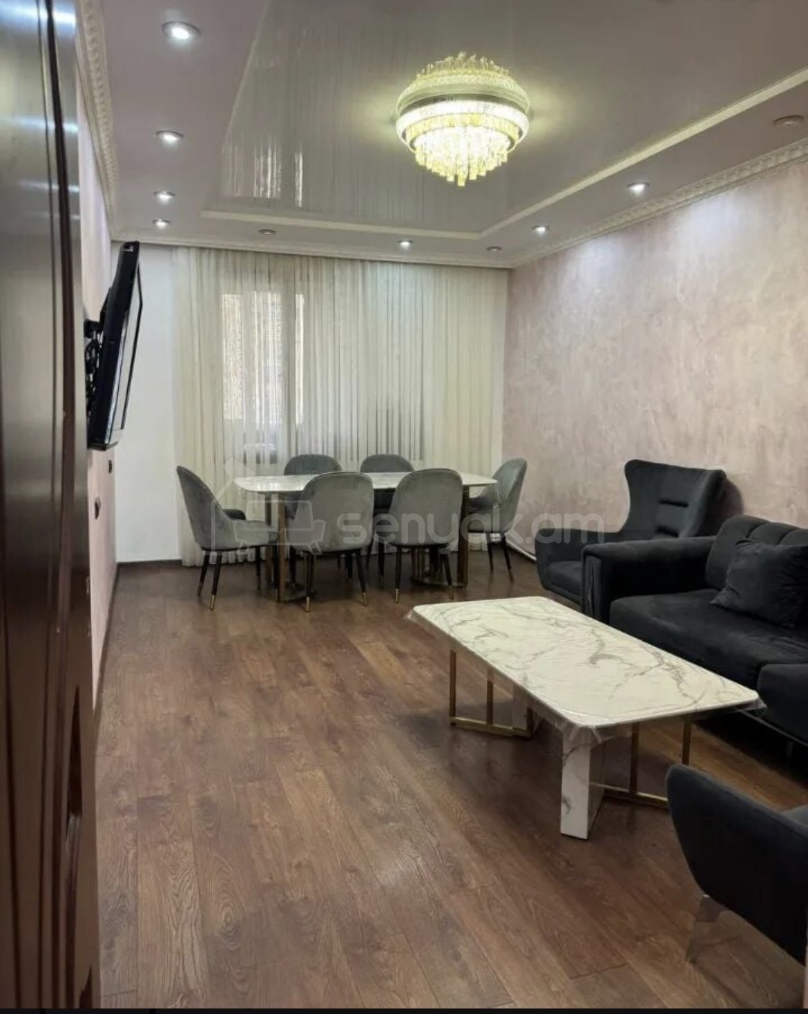 3 Սենյականոց Բնակարան Քարե Շենքում, 76քմ, 4/5 հարկ, Կապիտալ Վերանորոգված