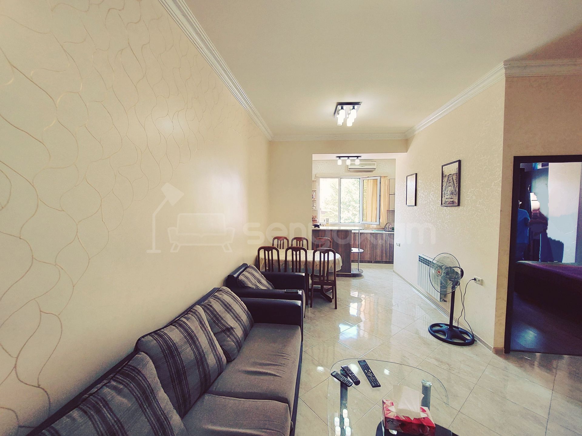 2 Սենյականոց Բնակարան Քարե Շենքում, 65քմ, 2/5 հարկ, Դիզայներական Վերանորոգված, Կահավորված