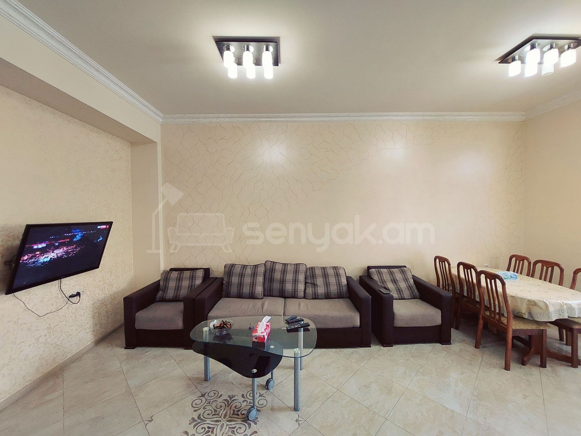 2 Սենյականոց Բնակարան Քարե Շենքում, 65քմ, 2/5 հարկ, Դիզայներական Վերանորոգված, Կահավորված