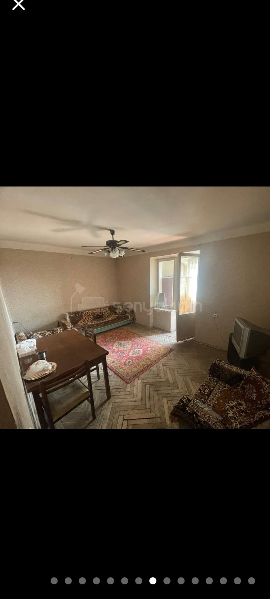 1 Սենյականոց Բնակարան Քարե Շենքում, 48քմ, 4/5 հարկ, Պետական Վիճակում