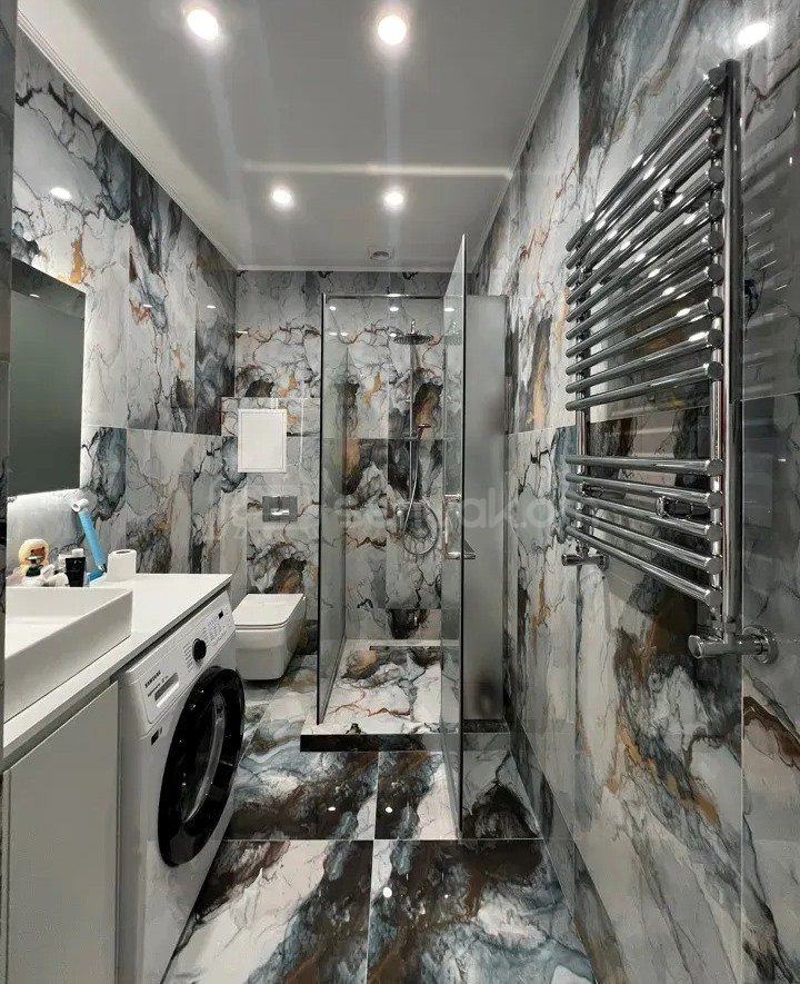 2 Սենյականոց Բնակարան Նորակառույցում, 57քմ, 12/16 հարկ, Կապիտալ Վերանորոգված